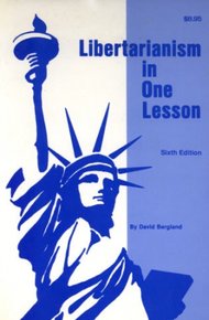 Обложка книги Либертарианство за один урок
