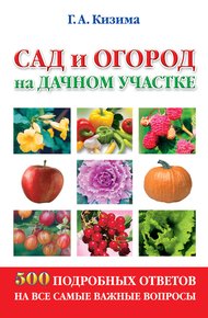 Обложка книги Сад и огород на дачном участке. 500 подробных ответов на все самые важные вопросы