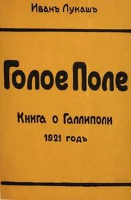 Обложка книги Голое поле. Книга о Галлиполи. 1921 год