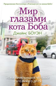 Обложка книги Мир глазами кота Боба. Новые приключения человека и его рыжего друга