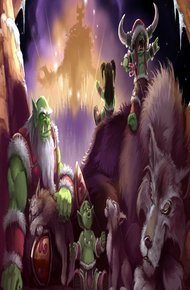 Обложка книги Оркский новый год! (СИ)