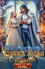 Обложка книги Дареная истинная. Хозяйка лавки «С огоньком»