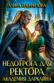Обложка книги Недотрога для ректора. Академия Даркайна